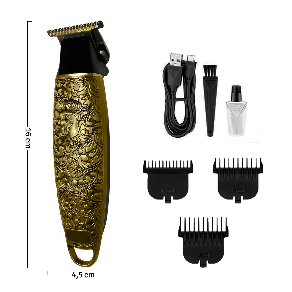 Miniatura 2 de Patillera Maquina Motilar KM-2266